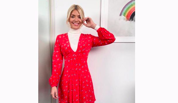 The €40 River Island dress that’s a gorgeous dupe for Holly’s €300 look
