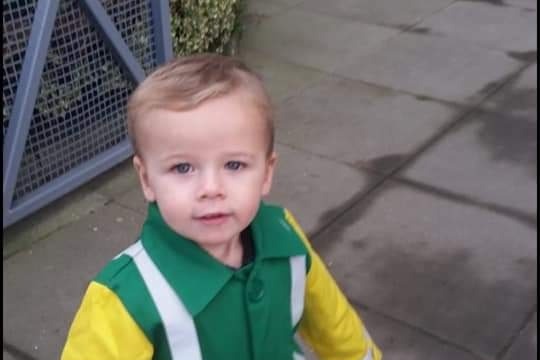 ‘He is smiling but can’t speak or walk’: Slow recovery for toddler in hit-and-run