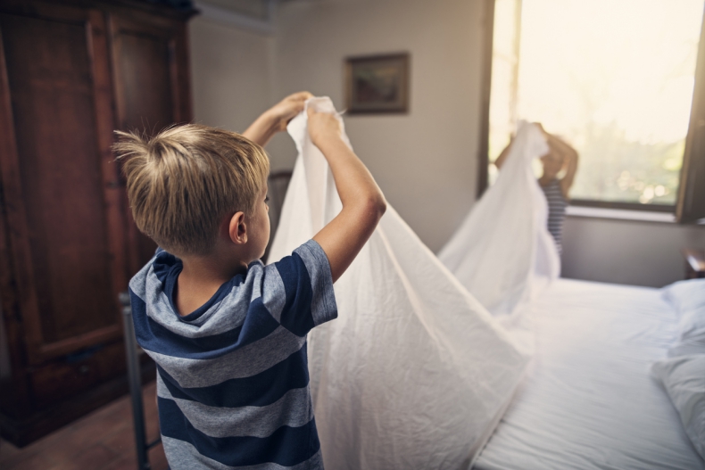 Research says that your kids *should* help out with chores at home