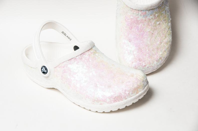 Bridal Crocs are officially a thing, and honestly we have no words