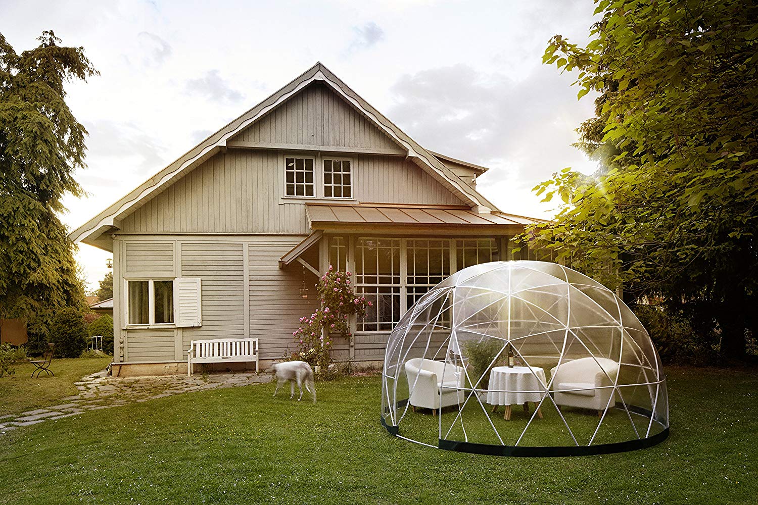 You can now buy a glass garden igloo for when you just need a damn minute to yourself
