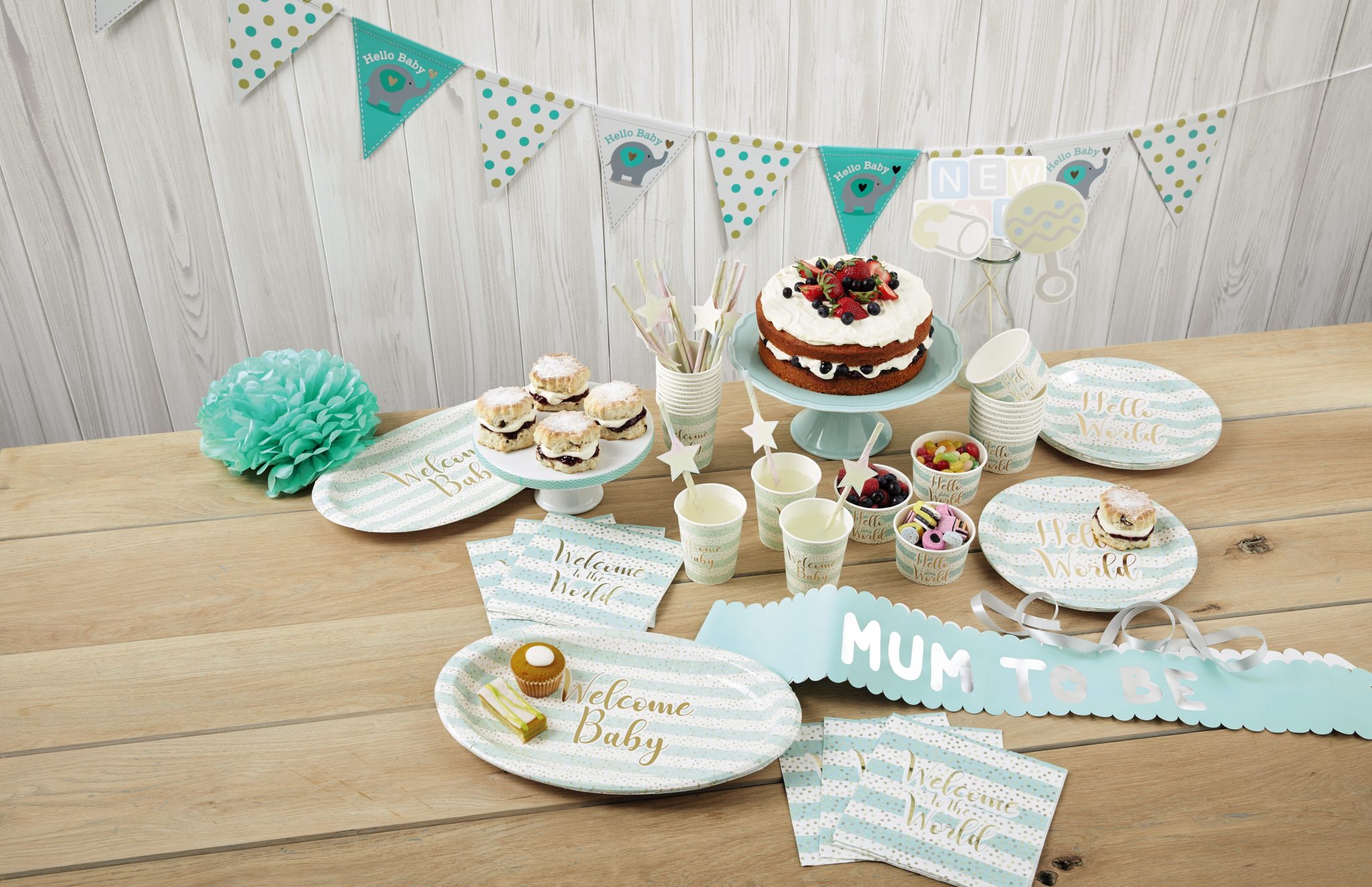 Aldi are bringing out a range of baby shower decorations starting at just 79c!