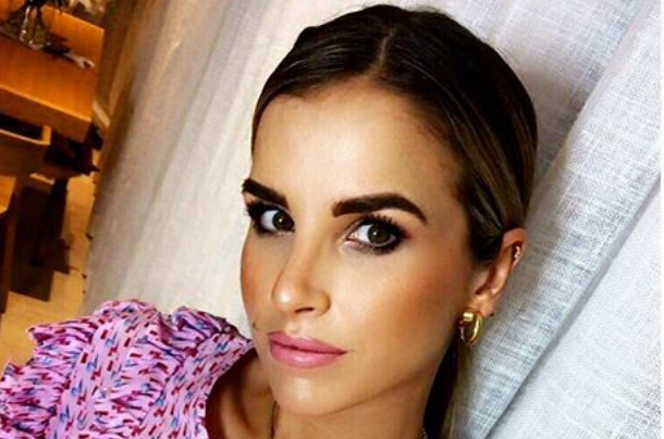 Vogue Williams is wearing the most glorious €79 cardigan from & Other Stories today