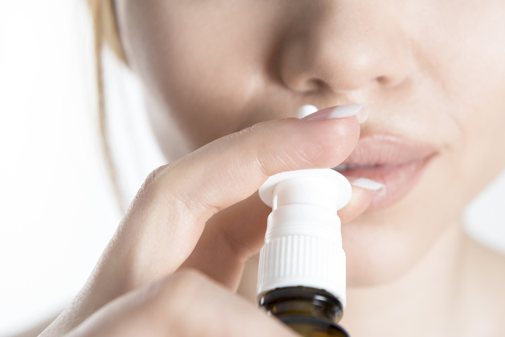 New research finds that nasal spray can actually ease labour pains