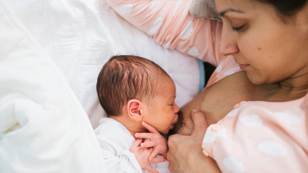 According to research, breastfeeding helps to increase sleep duration for new mums