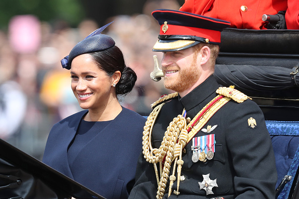It looks like Meghan Markle received a FAB push present from Prince Harry