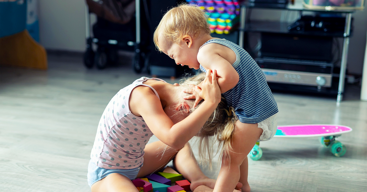 Here’s how to deal with your child when they’re being aggressive