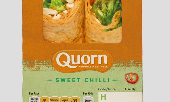 Quorn introduce premade sandwiches and wraps in the UK