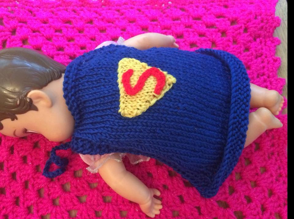 Rotunda NICU are on the look out for knitters to make tiny superhero capes