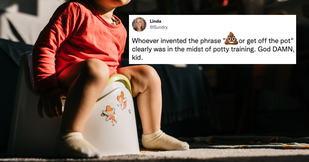 18 gas tweets about potty training that are all too accurate