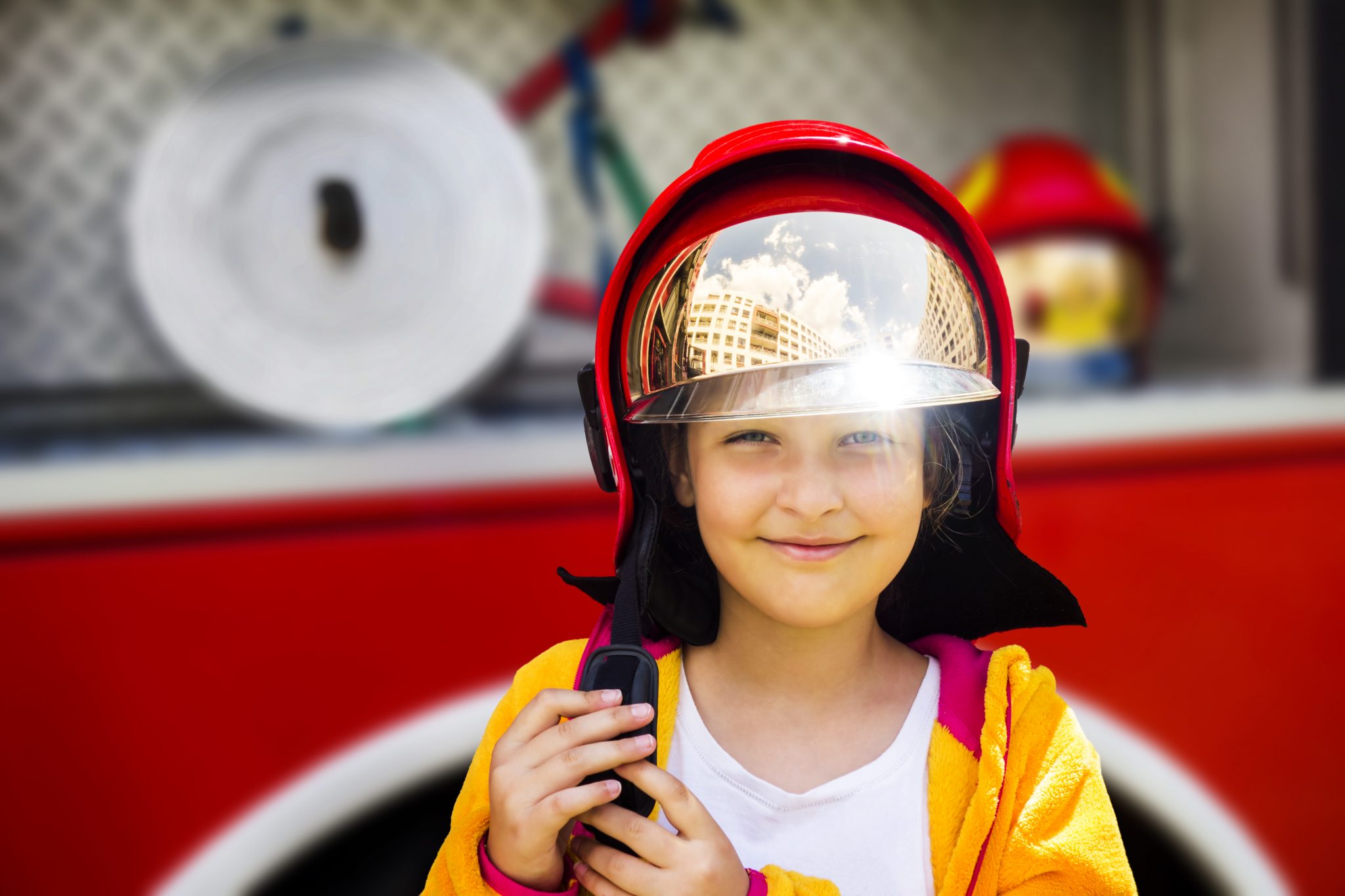 Mum vents about people questioning her daughter’s firefighter costume