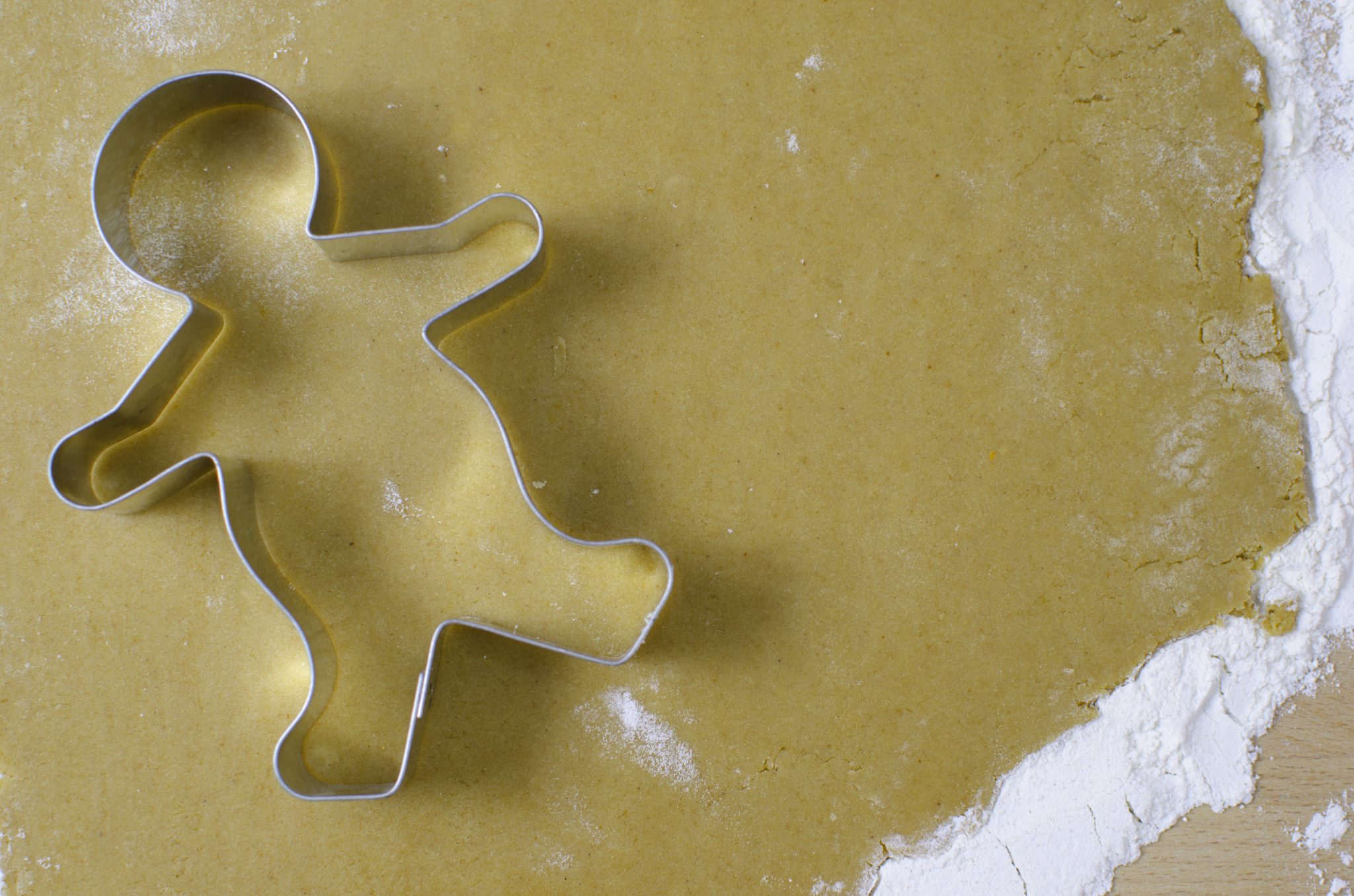 How you can use your gingerbread man cutter to make Christmas reindeer cookies