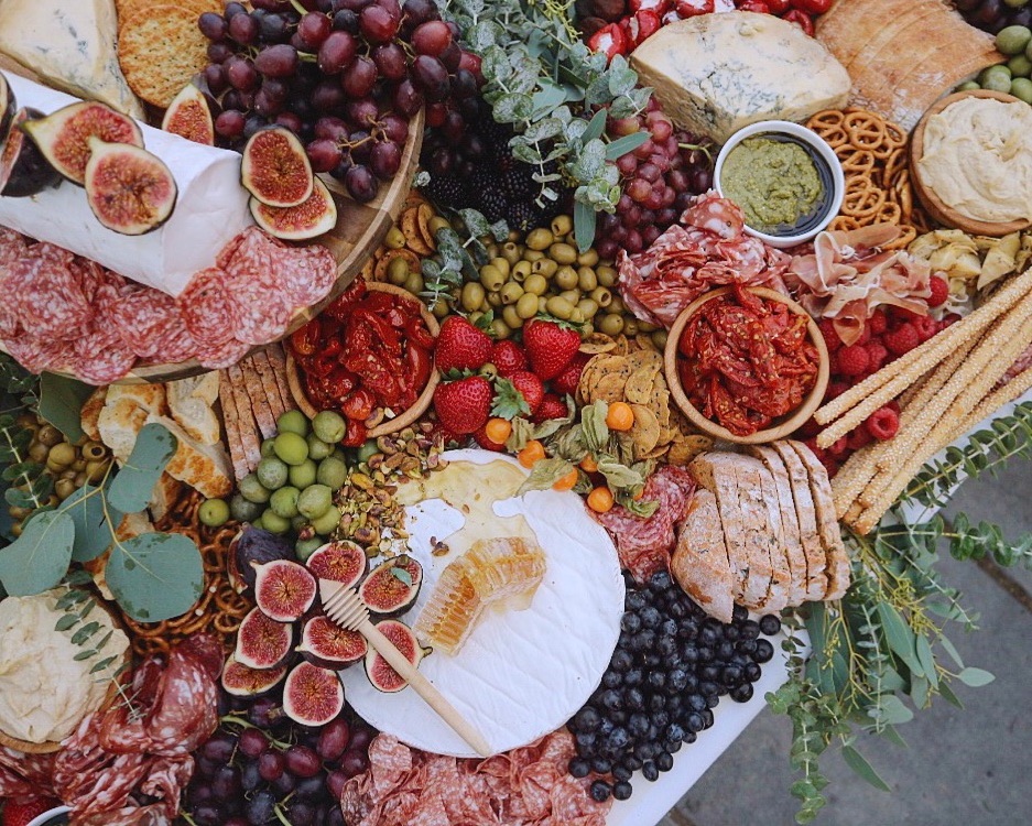 Grazing tables are the new stress-free way to host a crowd this Christmas season