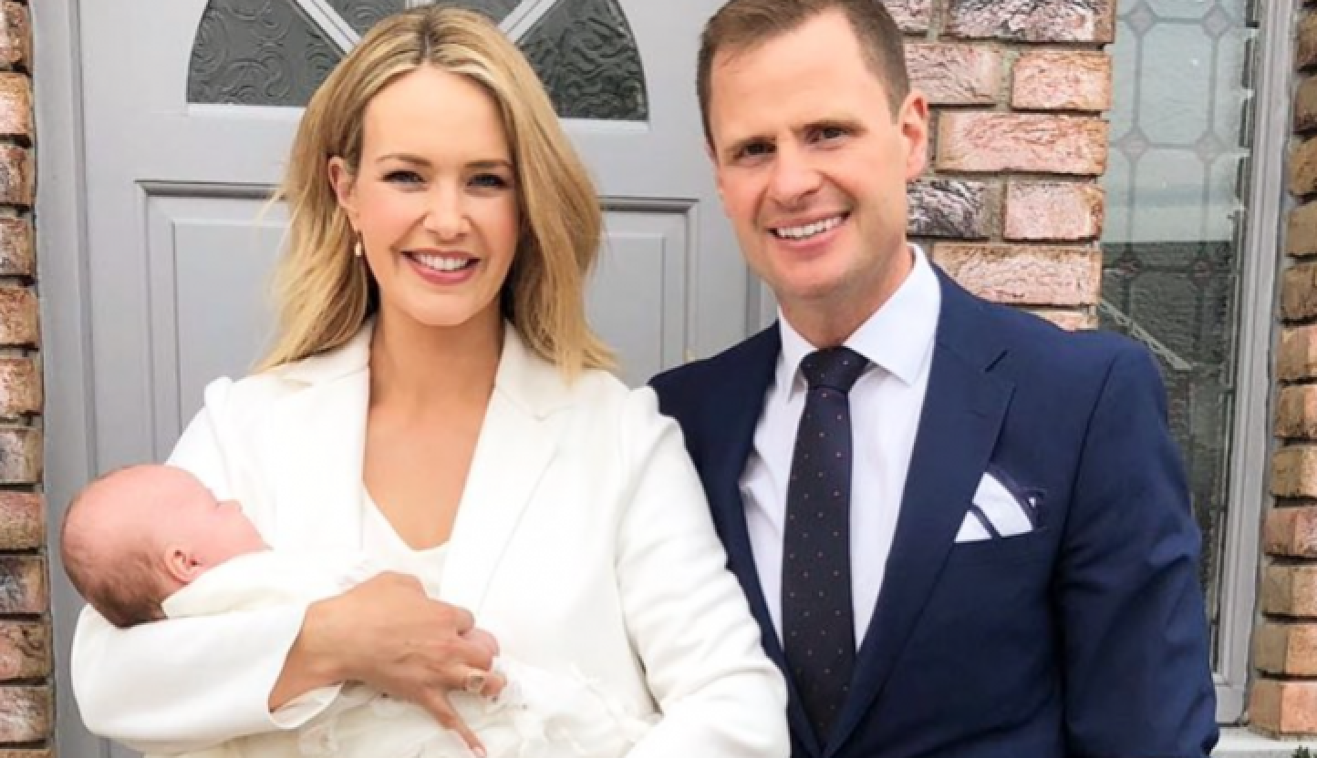‘What a crazy 24 hours’ Aoibhín Garrihy and John Burke welcome second child