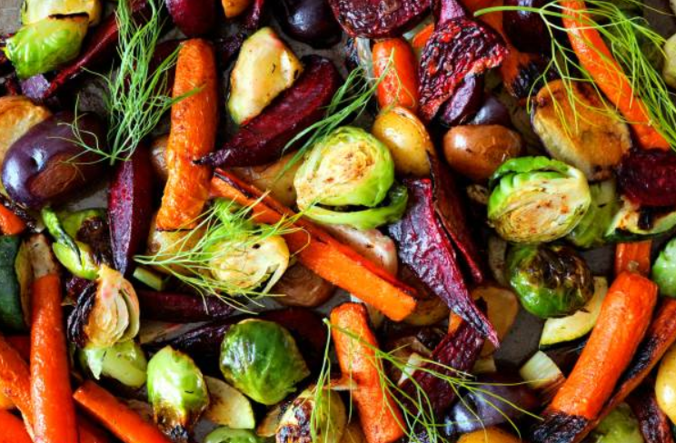 How to get your veggies and potatoes nicely roasted for Christmas dinner