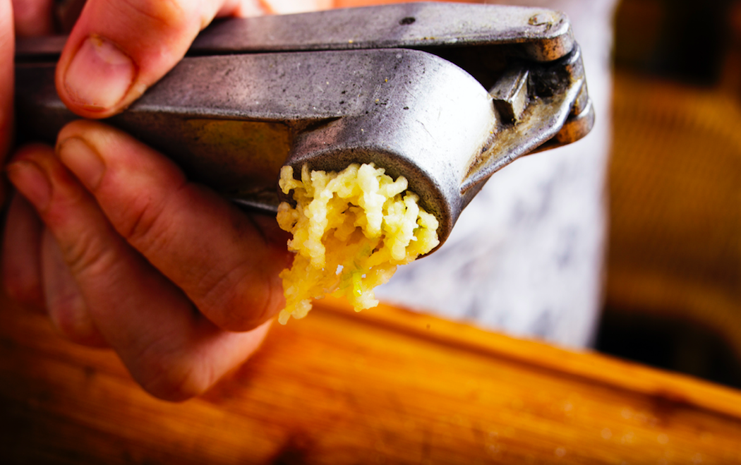 The garlic press hack you need to know about if you are about to wean your baby