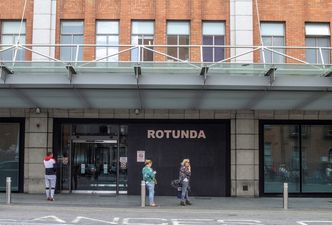 ‘One in a million’ identical triplets were born in the Rotunda Hospital yesterday