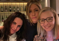 Jennifer Aniston’s been hanging out with Lisa Kudrow and Courteney Cox, again