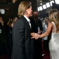 Brad Pitt and Jennifer Aniston’s SAG Awards backstage moment was pretty decent