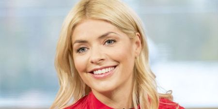 Holly Willoughby looked like a full on Disney PRINCESS last night, and wow