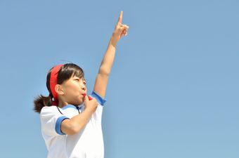 Ten-year-old girl uses a whistle to defend herself from school bullies