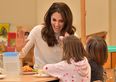 Kate Middleton made a surprise appearance at a London preschool (and even served breakfast!)