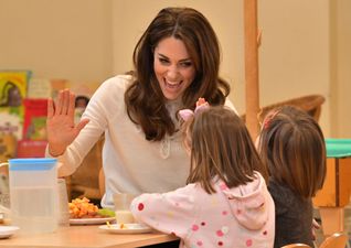 Kate Middleton made a surprise appearance at a London preschool (and even served breakfast!)