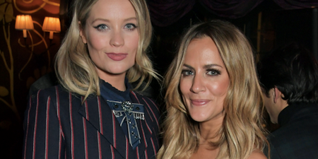 ‘I’m trying to find the words but I can’t’: Laura Whitmore has paid tribute to Caroline Flack