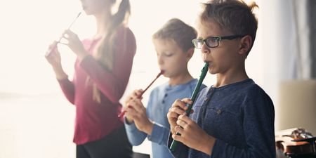 My child came home from school with a tin whistle and now I have to move