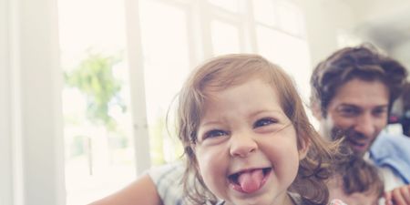 ‘No say dada’ – my toddler will only refer to her dad by his name and it’s hilarious