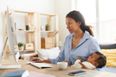 Research finds mothers working from home get interrupted more than dads