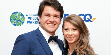 ‘Love wins’: Bindi Irwin shares first photo from her wedding to Chandler Powell