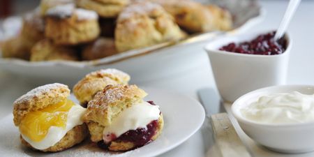 Recreate afternoon tea at home with these delicious Mini Yogurt Scones