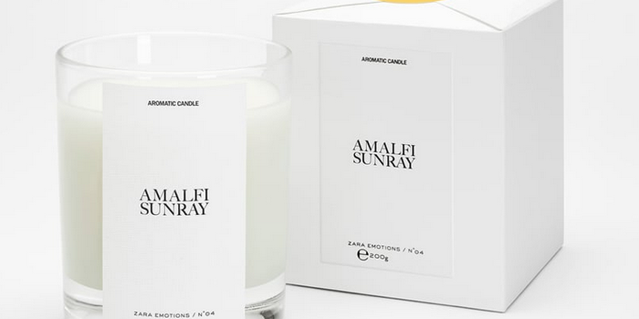 Zara scented candles