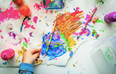 ‘Invisible painting’ is the cool indoor activity that’ll entertain your kids for a solid 30 minutes