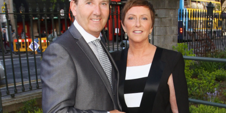 Daniel and Majella O’Donnell for tonight’s Late Late Show