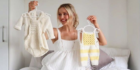 Pregnant in lockdown: Teodora Sutra on how crocheting has kept her sane