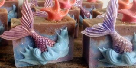 We are obsessed with these stunning local handmade soap bars by Little Village Soaps