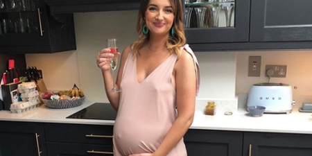 Caroline Foran welcomes baby boy 10 days ahead of schedule