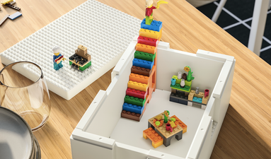 Ikea join forces with Lego to create cool and creative storage solutions for kids