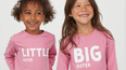 H&M has the cutest matching sibling collection in stock – perfect for a family photoshoot