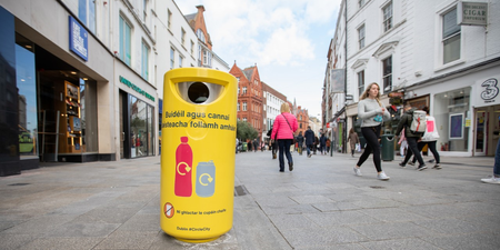 Dublin is finally getting public recycling bins and they’ll be on the streets from today