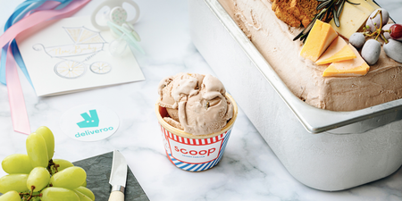 Deliveroo and Scoop has created ice cream inspired by pregnancy cravings – and we want it