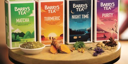 Stick on the kettle: Barry’s have a new range of teas including Matcha and Turmeric