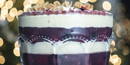A classic Sherry Trifle that will have everyone complimenting your cooking