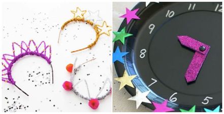 Staying in: 5 easy and fun New year’s Eve crafts to entertain the kids with
