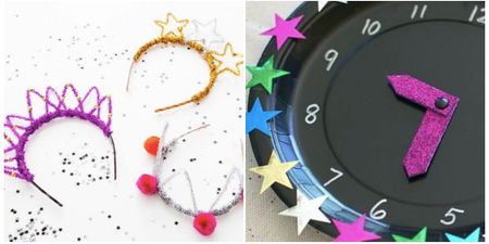 Staying in: 5 easy and fun New year’s Eve crafts to entertain the kids with