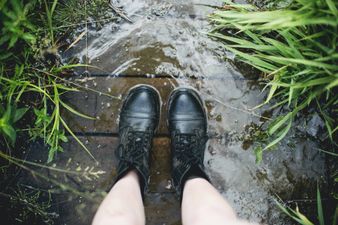 Rainy day fun: Experts reveal life-long health benefits to letting your kids get dirty