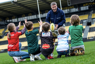 Kids across the country can hone their skills at the Aviva Mini Rugby Virtual Skills Hub