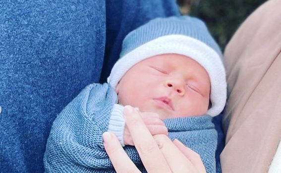 Princess Eugenie shares first picture of baby boy